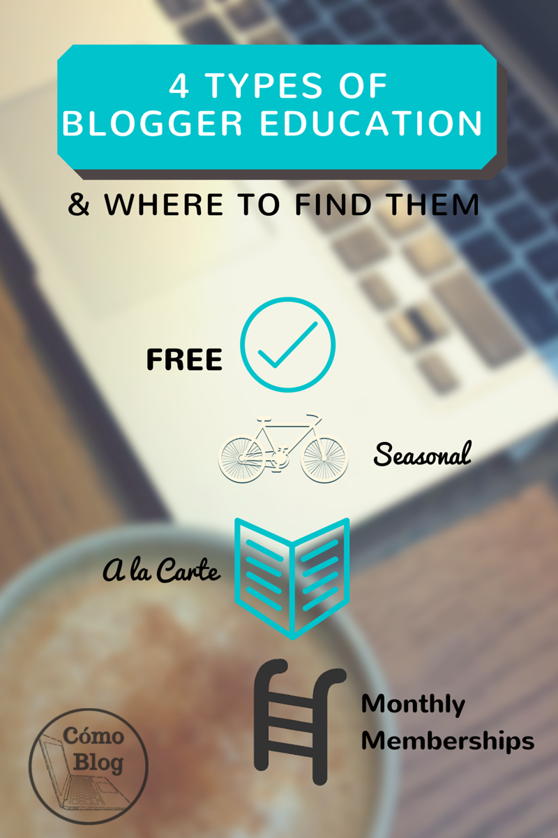 4 Types of Blogger Education via Comoblog.com
