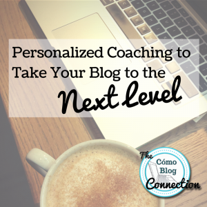 Personalized Coaching to Take Your Blog