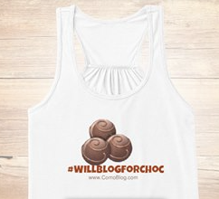 Will Blog for Chocolate blogging tank