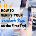How to verify your Facebook page on the first try via comoblog.com
